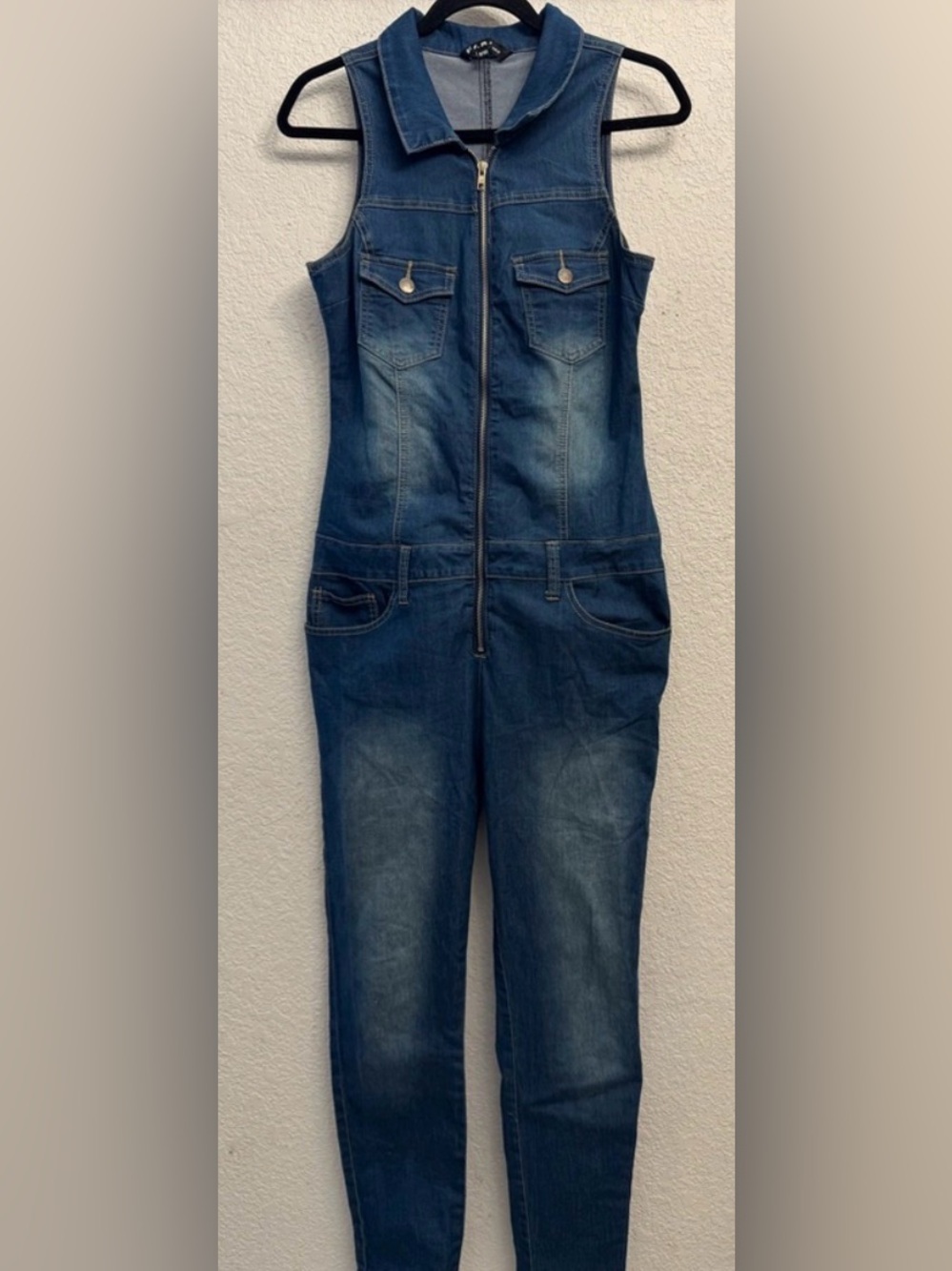 V.I.P. Jeans Blue Denim Jumpsuit